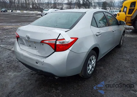 2016 Toyota Corolla L из США, поврежденный, VIN 2T1BURHE7GC592451